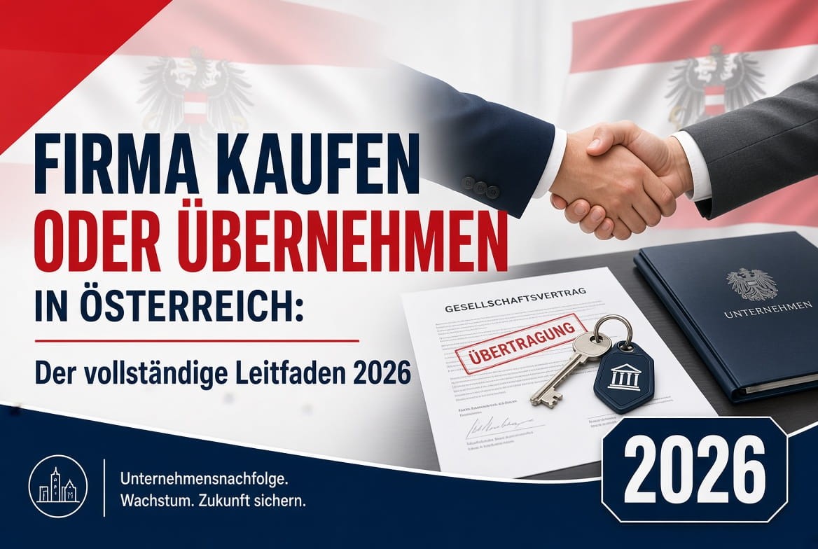 Firma kaufen oder übernehmen in Österreich 2026 | Eumarco