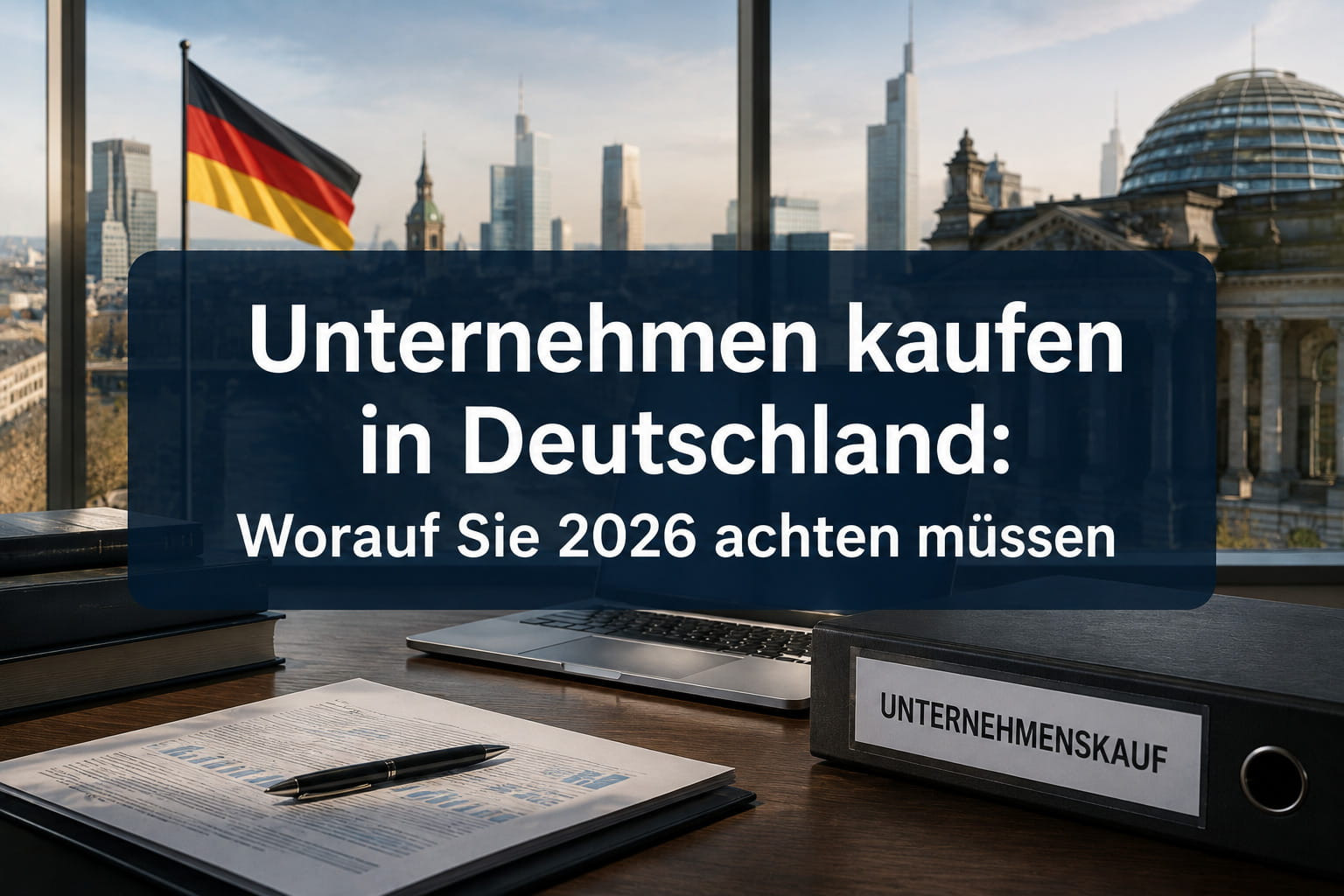 Unternehmen kaufen in Deutschland 2026 — Worauf Sie achten müssen | Eumarco